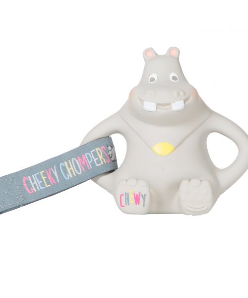 Cheeky Chompers Chewy Hippo Kauçuk Diş Kaşıyıcı