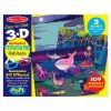 Melissa & Doug 3D Tak Çıkar Çıkartma Kitabı - Hayvanlar