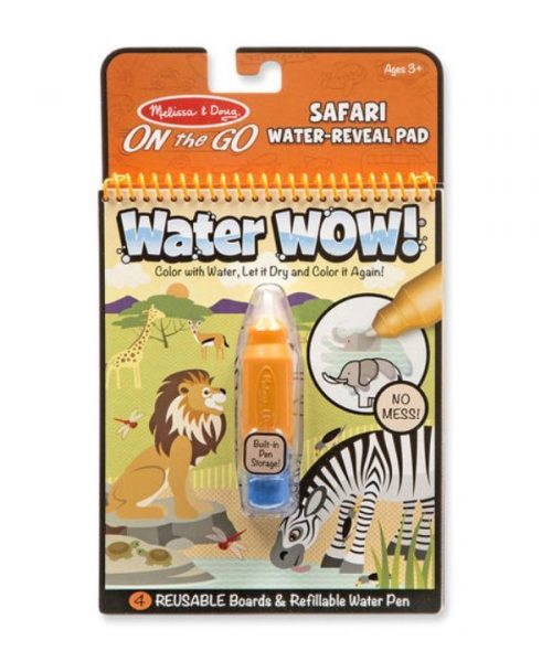 Melissa & Doug Water Wow! Su ile Boyama Kitabı - Safari