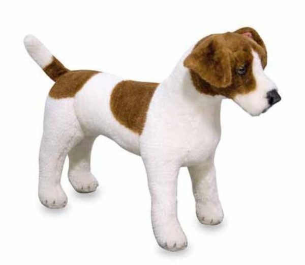Melissa & Doug Dev Peluş Köpek - Jack Russel Terrier