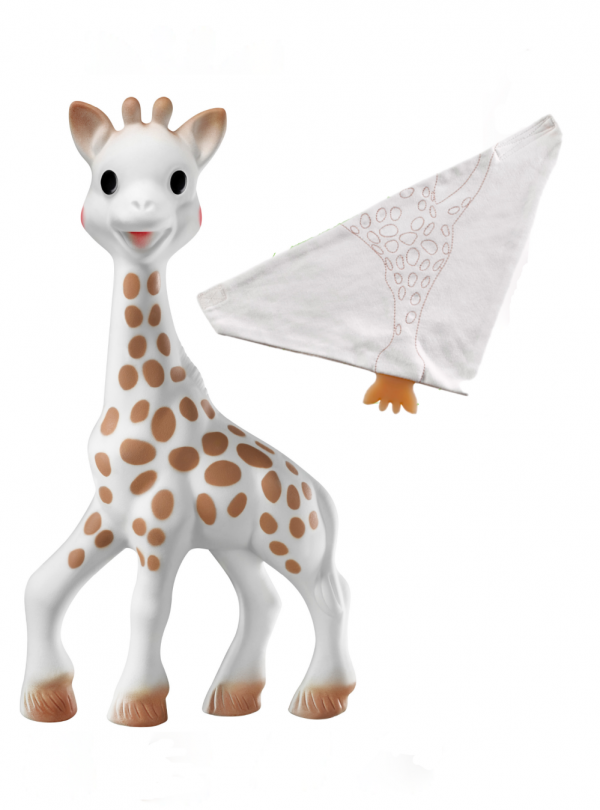 Sophie La Giraffe Diş kaşıyıcı & So Pure Bandana