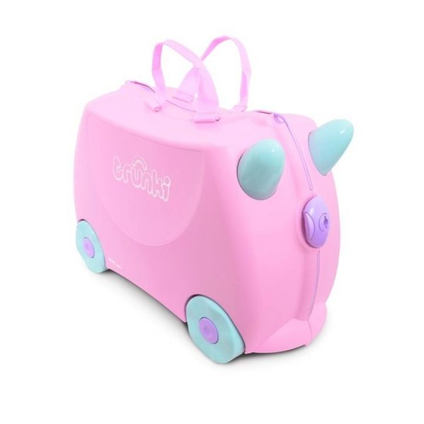 Trunki Çocuk Bavulu - Açık Pembe Rosie