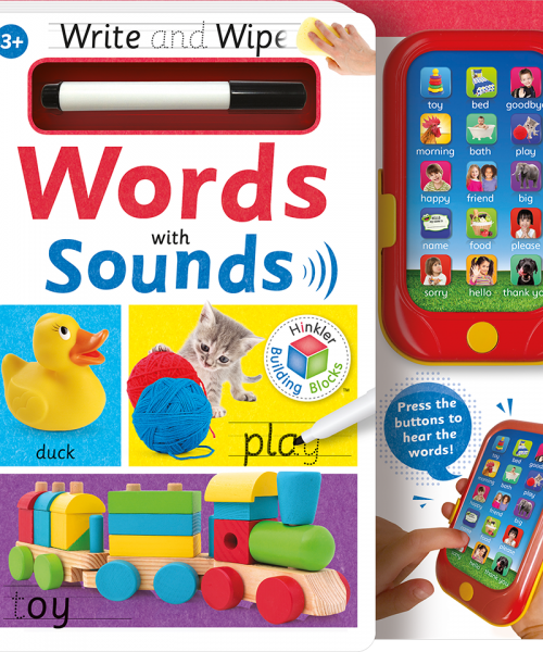 Building Blocks Write and Wipe With Sounds: Words
