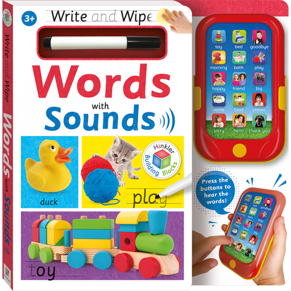 Building Blocks Write and Wipe With Sounds: Words